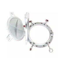 Створчатый круглый судовой иллюминатор 450 мм ГОСТ 19261-98