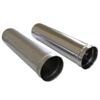 Одноконтурные дымоходы 700x0.8 мм AISI 409