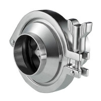 Тарельчатый обратный клапан сварка-сварка 50x50x93 AISI 316L DIN SS