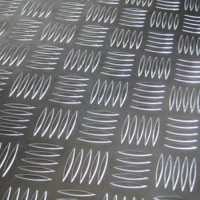 Алюминиевый рифленый лист 3x1200x3000 мм АМГ2Н2Р