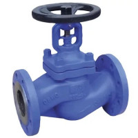 Запорный проходной фланцевый вентиль-клапан 80x25 мм 15кч16п ГОСТ 12815-80