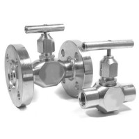 Игольчатый фланцевый вентиль-клапан 25x160 мм 15с68нж3