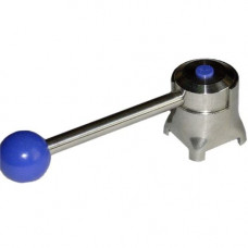 Стандартная рукоятка с шариком для дискового крана 100x9.5x167 AISI 304