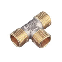 Тройник соединитель (ш-г-ш) с гайкой и радиальным уплотнением TN 420 18 мм TN420-18L