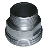 Резьбовой ввертываемый патрубок 15x16x40 мм AISI 316L