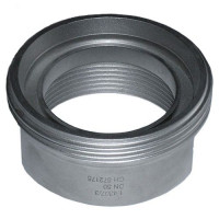 Резьбовой навертываемый патрубок 80x80x43 мм AISI 316L