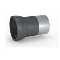 Патрубок раструб с переходом на сталь чугунный 400 мм ВЧШГ ТУ 1468-001-39535214-2008