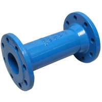 Чугунный фланцевый патрубок под манометр 130 мм ВЧШГ