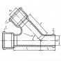 Косые чугунные тройники