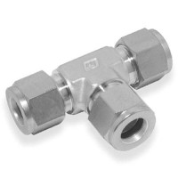 Нержавеющий равнопроходной тройник СТА 10x7.9 мм AISI 316