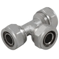 Оснащенный тройник гайка 20x22x54 мм AISI 316L DIN 11852