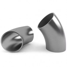 Крутоизогнутые отводы 45 градусов. полуотводы 168x10 мм 03ХН28МДТ ГОСТ 17375-2001