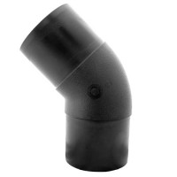 Полиэтиленовые отводы ПЭ 100 45 градусов 125 мм SDR-11