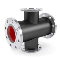 Кресты фланцевые чугунные 400x400 мм ВЧШГ ГОСТ 5525-88