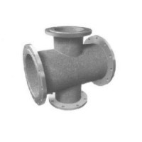 Кресты фланцевые стальные 65x125 мм 12Х18Н10Т ГОСТ 16037-80