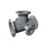 Кресты фланцевые с пожарной подставкой ППКФ 400x150 мм 12Х18Н10Т ГОСТ 16037-80