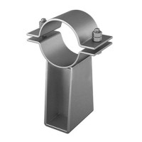 Скользящая опора с плоским хомутом 38x2.5x1 мм ТС-62500 Серия 5.903-13 в.8-95