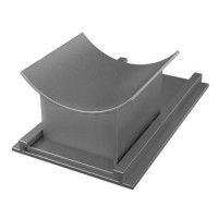 Сварные скользящие опоры 1020x70.4 мм AISI 304 СТО 79814898 130-2009