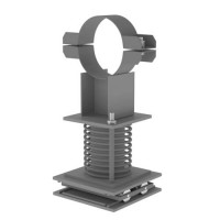 Катковая пружинная опора трубопроводов ТЭС и АЭС 245x8x3 мм 30Х3МФ ОСТ 24.125.165-01