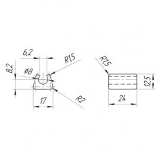 Подпятники для трубопроводов 108x100x1.25 мм МВН 972-63 ОСТ 34 264-75