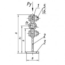 Опоры ТПР.05.06(3).00.000 12x0.91 мм ТПР.05.06(3).00.000