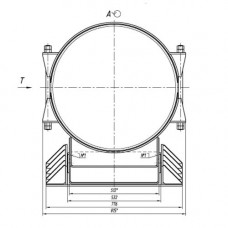 Опоры ТПР.08.13.00.000 720 мм ТПР.08.13.00.000