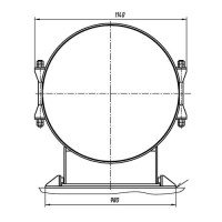 Опоры ТПР.14.05.00.000 1020 мм ТПР.14.05.00.000