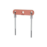 Коромысла с тягами подвесок стальных трубопроводов 2400x4.86x16 мм 12ХМ МН 3961-62