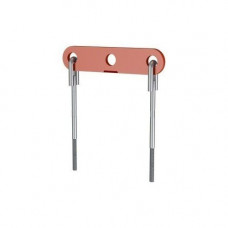 Коромысла с тягами подвесок стальных трубопроводов 2400x3.75x16 мм 12ХМ МН 3961-62