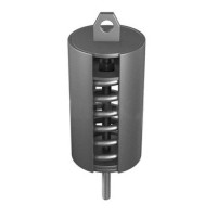 Пружинный подвесной блок 58.45x70x76.9 мм Сталь 20 ОСТ 24.125.111-01