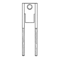 Траверса с тягами для пружинного блока 19.66x850x3.2 мм 12ХМ ОСТ 34-10-743-93