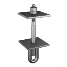 Блок крепления подвески 107.9x400x15 мм Сталь 20 Л8-174.000