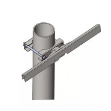 Крепления трубопроводов к металлическим колоннам Т-ММ-08-2009-15 ККМ1-100-12 1000x8.19