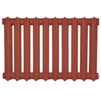 Чугунный радиатор на 10 секций 80x600x365 мм Konner-Хит-300 ТУ 4012