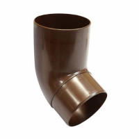 Колено водосточной трубы 45x85 мм Docke