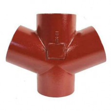 Безраструбная крестовина одноплоскостная 70 гр 100x100x100 мм ВЧШГ ГОСТ 6942-98