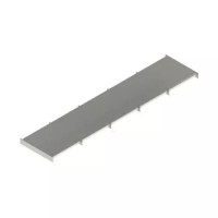 Нержавеющая ячеистая решетка водоприемная линейного водоотвода 1000x106x25 мм