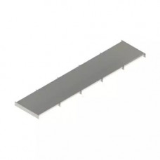 Нержавеющая ячеистая решетка водоприемная линейного водоотвода 1000x106x25 мм