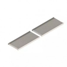 Нержавеющая щелевая решетка водоприемная линейного водоотвода 500x146 мм