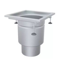 Нержавеющие трапы и трапоприямки с вертикальным выпуском 180x90x110 мм