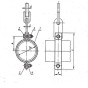 Хомуты укороченные горизонтальных стальных трубопроводов