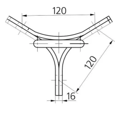 Коромысла типа КТ3-7-1 1.5x70 мм КТЗ-7-1