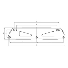 Коромысла типа 3КД2 1020x83.7x900 мм 3КД2-90-3