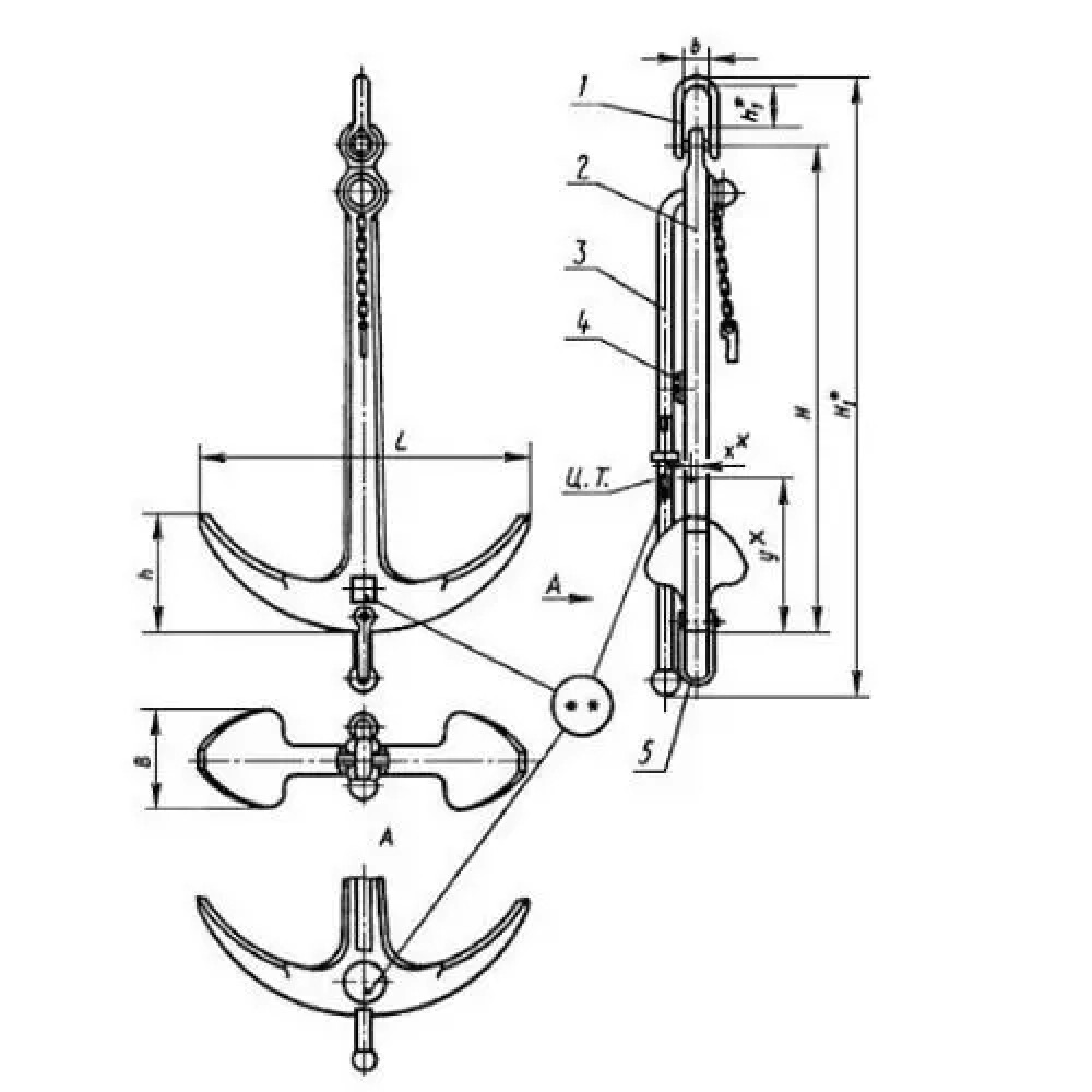 Якорь чертеж. Якорь Гошева чертеж. Шток Адмиралтейский якорь. Адмиралтейский якорь Размеры. Размер штока Адмиралтейского якоря.