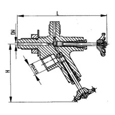 Бронзовый клапан для манометров 521-0209-05 (ИТШЛ.49454402-05)