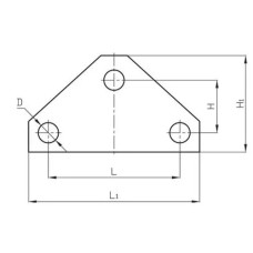 Коромысла типа К2 160x1.5x70 мм К2-7-1С