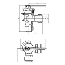 Кран-манипулятор 32x10 мм 536-3М.528 (ИTШЛ.494631.001)