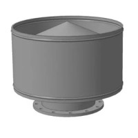Дефлекторная вытяжная вентиляционная головка 150x255 мм ОСТ 5.5367-78