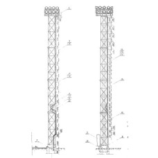 Мачта осветительная 21x2.9 мм Сталь 20 Серия 3.501.2-123