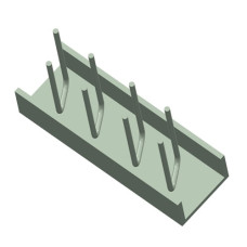 МН 566-571 изделие 200x12x2 мм МН 568